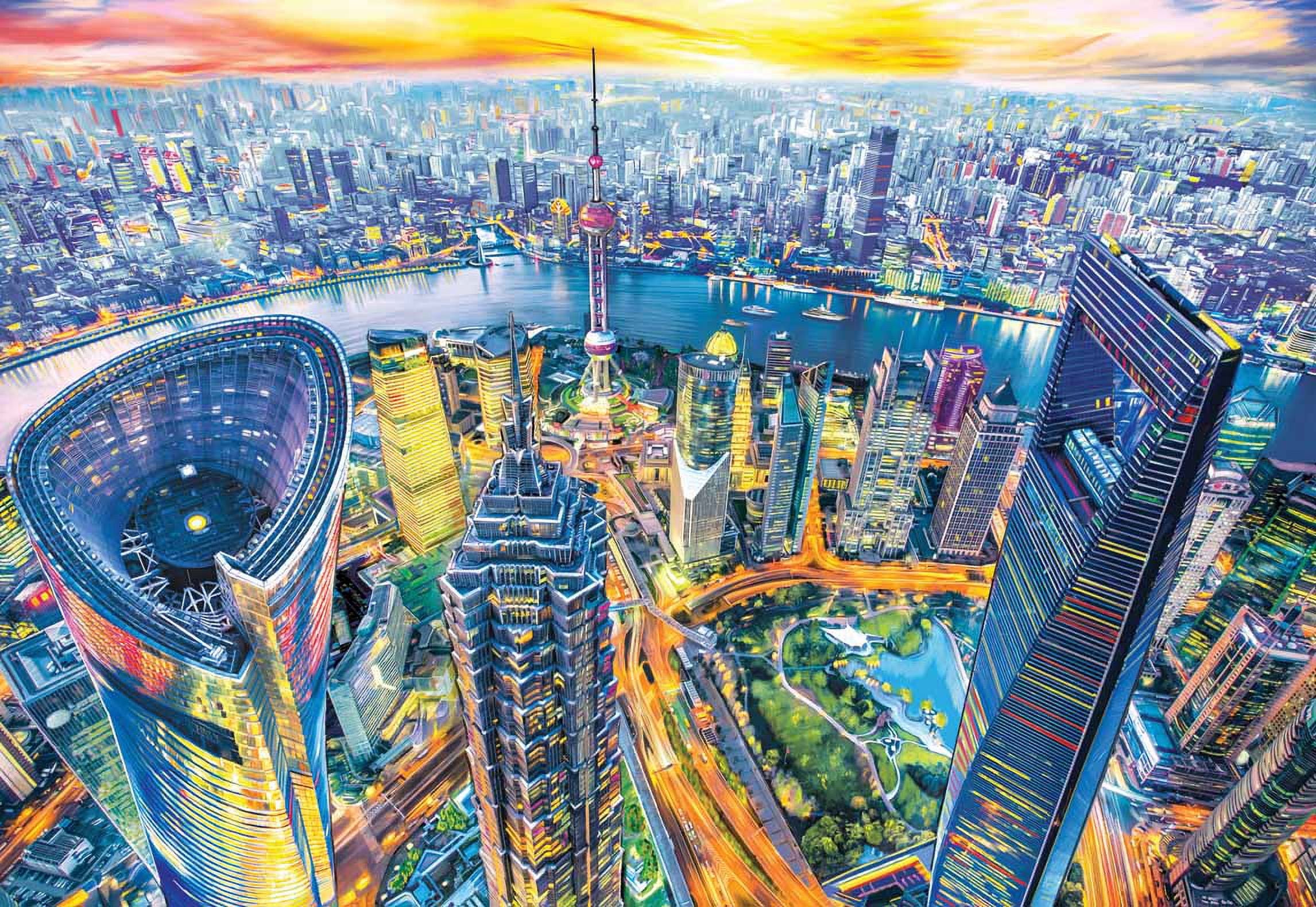 View of Shanghai 2000 Piece Jigsaw Puzzle