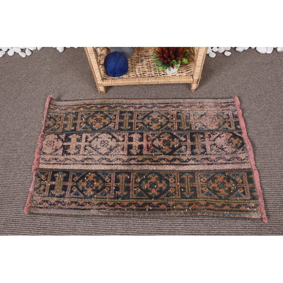 Anatolian Rugs, Kitchen Rug, Turkish Rug, 1.9x3.1 ft Small Rug, Vintage Rug
