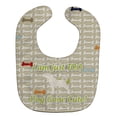 thumbnail image 1 of Anatolian Shepherd Dog Gone Cute Baby Bib, 1 of 3