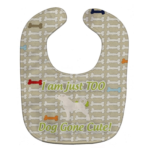 Anatolian Shepherd Dog Gone Cute Baby Bib
