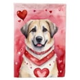 thumbnail image 1 of Anatolian Shepherd Dog My Valentine Garden Flag 11.25 in x 15.5 in, 1 of 54