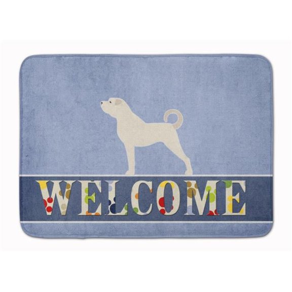 Anatolian Shepherd Welcome Machine Washable Memory Foam Mat