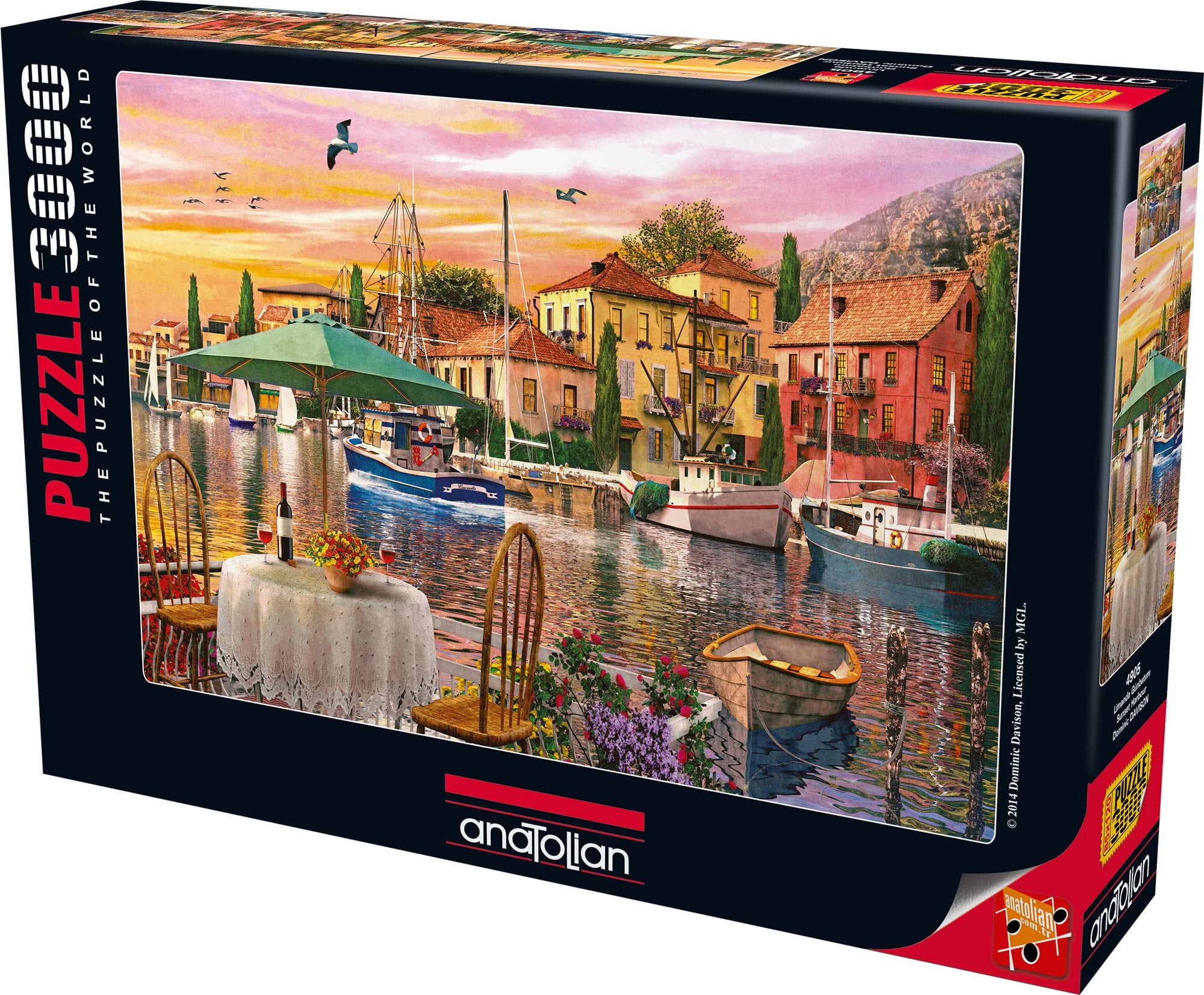 Anatolian Sunset Harbor Jigsaw Puzzle (3000 Piece)