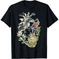 Anatomical Heart And Flowers Show Your Love TShirt