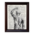 thumbnail image 1 of Anatomical Muscles - Dictionary Art Print Printed On Authentic Vintage Dictionary Book Page - 8 x 10.5, 1 of 3