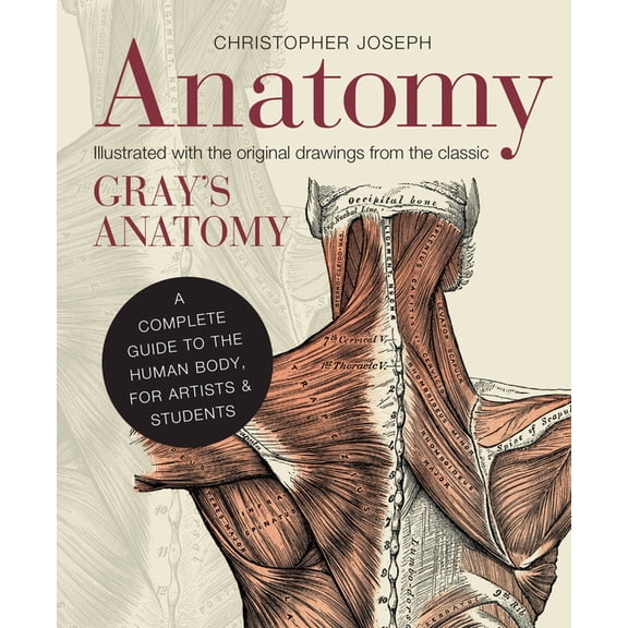 Anatomy: A Complete Guide to the Human Body, for Artists & Students, (Hardcover)