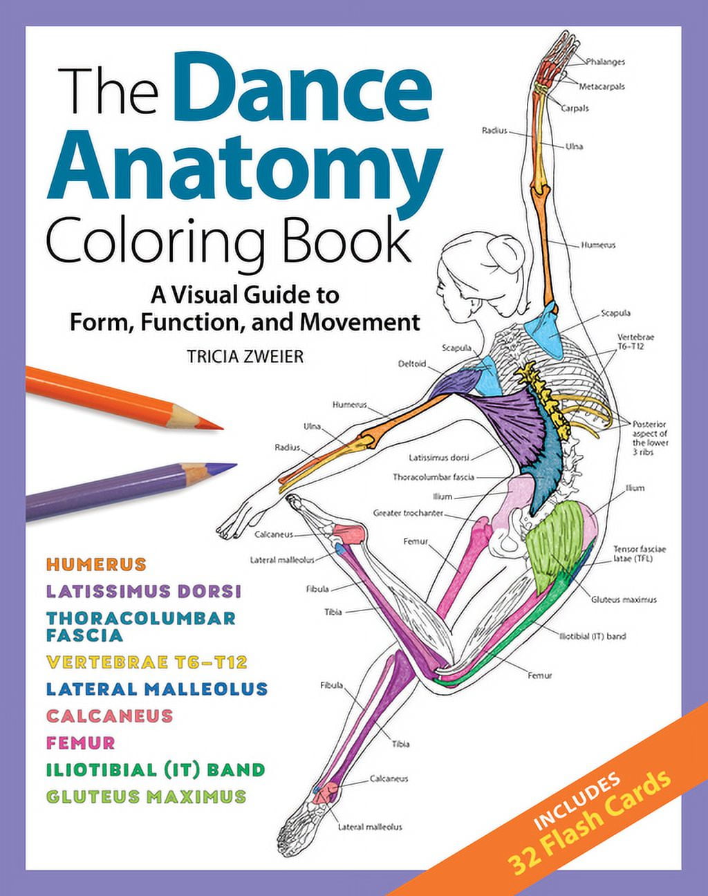 Anatomy Coloring Book The Dance Anatomy Coloring Book: A Visual Guide to Form, Function, and Movement, (Paperback)