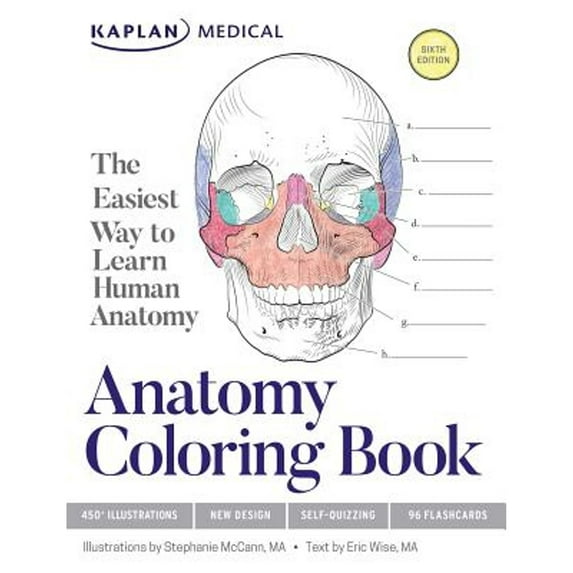 Pre-Owned Anatomy Coloring Book Paperback