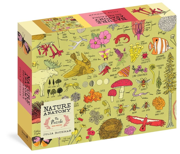 Workman Publishing, Nature Anatomy 500 Piece Puzzle