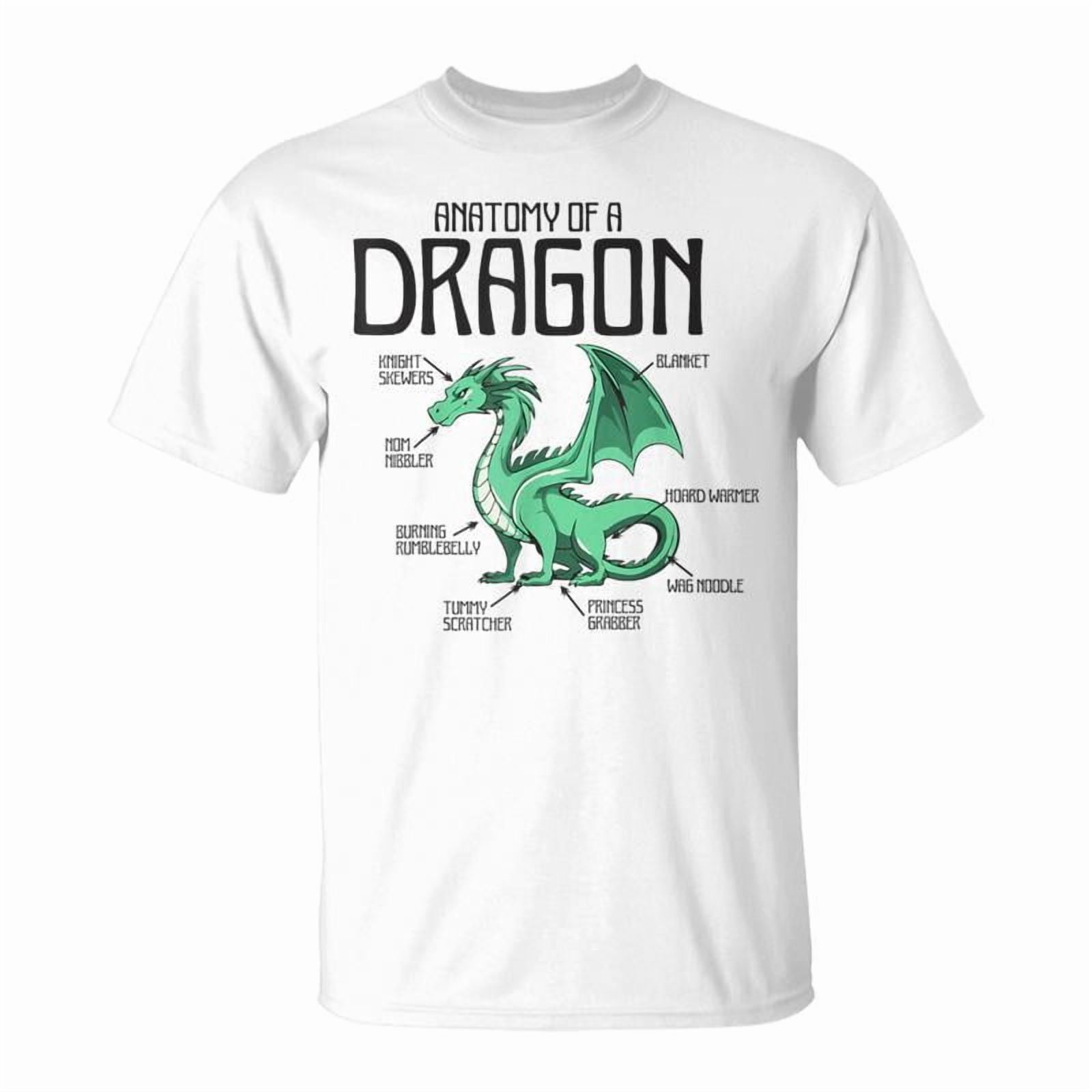 Anatomy Of A Dragon Lover For Women Reptile 2 TShirt - Walmart.com