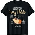 thumbnail image 1 of Anatomy Of A Furry Potato Guinea Pig T-Shirt, 1 of 5
