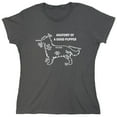 thumbnail image 1 of Anatomy Of A Good Pupper Sarcastic Humor Novelty Funny Women's Casual Tees, 1 of 3