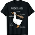thumbnail image 1 of Anatomy Of A Goose Meme T-Shirt, 1 of 3
