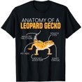 thumbnail image 1 of Anatomy Of A Leopard Gecko Lover Lizard Animal Reptile T-Shirt, 1 of 3