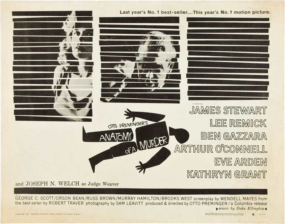 Anatomy Of A Murder Canvas Art - (28 x 22)