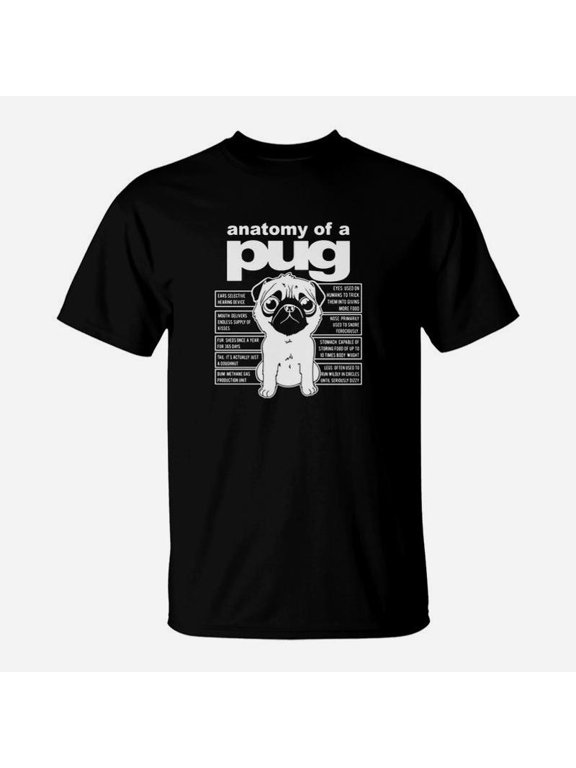 Anatomy Of A Pug TShirt