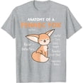 thumbnail image 1 of Anatomy Of a Fennec Fox Cute Fennec Fox Lover Gift Unisex T-Shirt for Men Women Kids,Sport Grey Color,Size 2T, 1 of 5