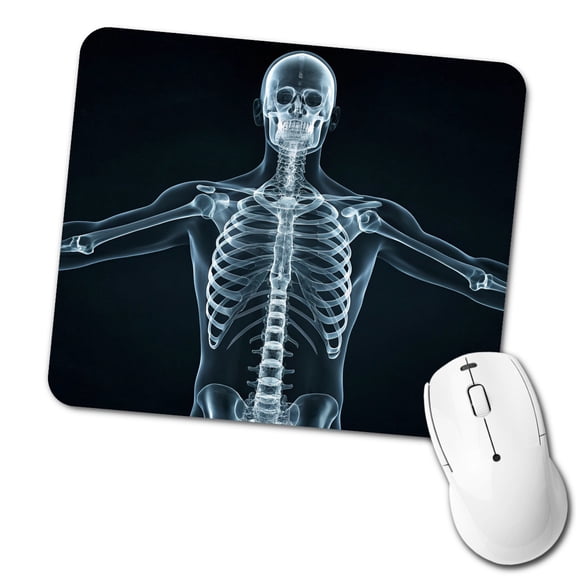 Anatomy Skeleton Xray Science Mouse Pad Low Profile Gaming Mat