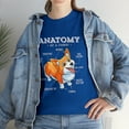 thumbnail image 1 of Anatomy of a Corgi  Funny Corgis Dog Puppy T-Shirt, 1 of 2