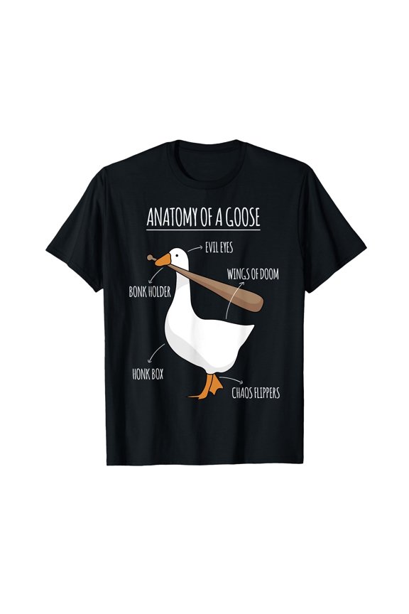 Anatomy of a Goose Meme T-Shirt