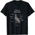 thumbnail image 1 of Anatomy of a Great Dane | German Dogge Hund Dogge T-Shirt, 1 of 4