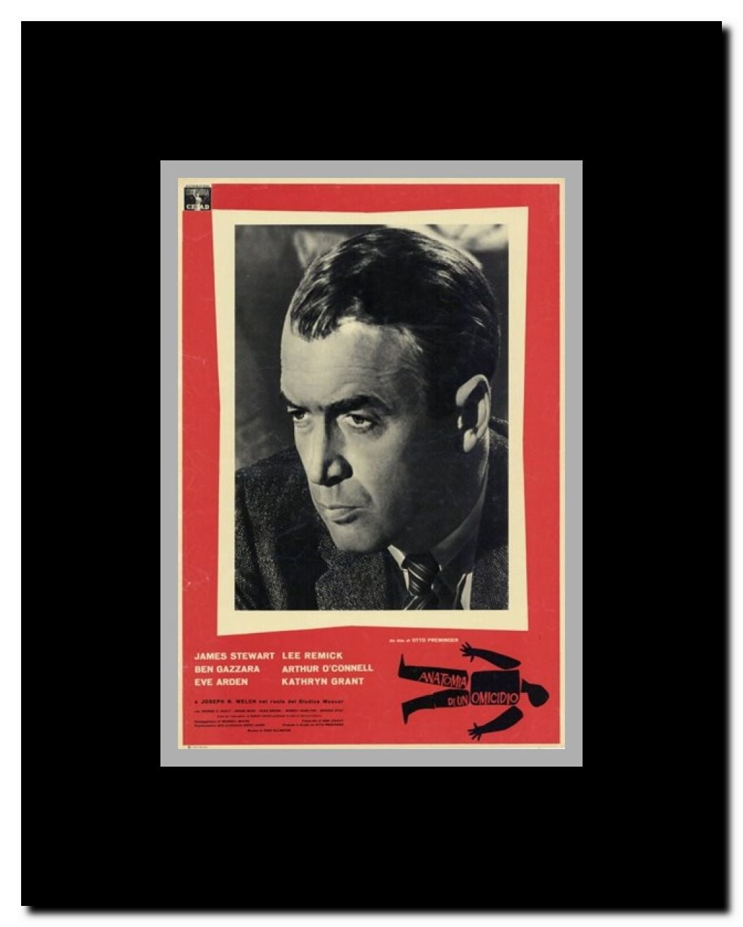 Anatomy of a Murder Framed Movie Poster