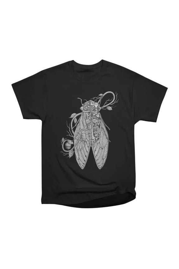 Anatomy of cicada black version T-Shirt Tee Gift For Him Merch For Her Apparel For Friend