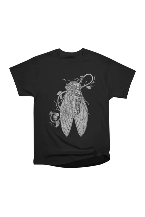 Anatomy of cicada black version T-Shirt Tee Gift For Him Merch For Her Apparel For Friend