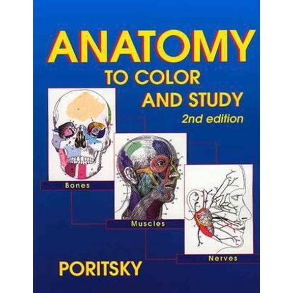 Pre-Owned Anatomy to Color and Study (Paperback) 1560535679 9781560535676