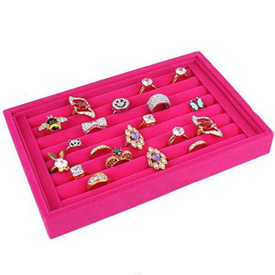 Hot pink deals jewelry displays
