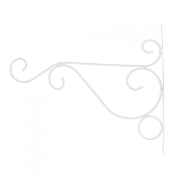 Anauto Plant Hanger, Plant Hanging Bracket,Iron Plant Hanger Wall Hanging Bracket Flower Hook for Home Garden Decoration 25*21cm