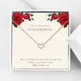 thumbnail image 1 of Anavia Anniversary Gift for Girlfriend, Girlfriend Birthday Gift, Heart Necklace, Necklace for Girlfriend, Gifts for Girlfriend Gift for Mom- Valentines Day Gift [Silver], 1 of 5