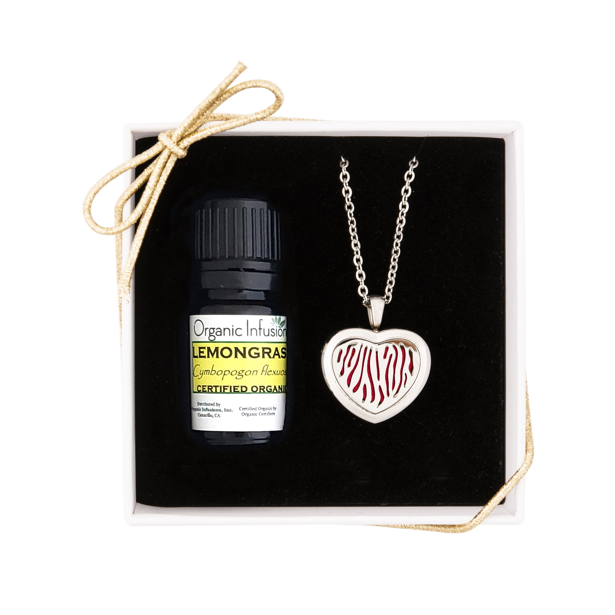 Anavia Anniversary Gift for Mom, Essential Oil Necklace, Aromatherapy Jewelry, Diffuser Necklace, Gift for Wife, Wife Birthday Gift, Gift for Girlfriend, Friend Gift, Gifts for Mom- Lemongrass Oil