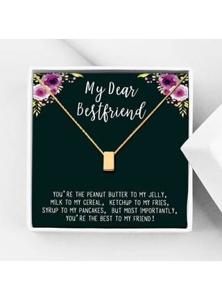 Anavia Happy Anniversary Gift Necklace,Wedding Anniversary Gift for Wife,Express Love Card Jewelry Gift-[Silver Cube, Blue-Purple Gift Card], Women's