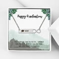 thumbnail image 1 of Anavia College Graduation Gift for Her -  High School 2021 Graduation Gifts for Daughter - Stainless Steel Engraved Bachelor Cap Necklace, 1 of 7