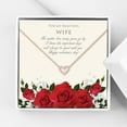 thumbnail image 1 of Anavia Crystal Heart Romantic Gift for Wife, Wife Birthday Gift, Heart Necklace, Wife Necklace Gift, Anniversary Gift, Gift for Mother's Day|Valentines Day, Gift for Mom, Gifts for Wife - [Rose Gold], 1 of 6