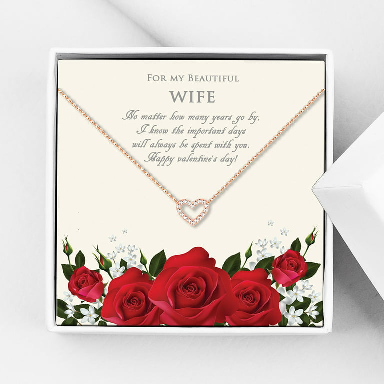 Valentines Day Gifts for Her - Birthday Gifts for Wife & Romantic Gifts for  Wife