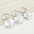 thumbnail image 1 of Anavia "Daddy's Lucky Charm" Father's Day Gift for Dad - Engraved Stack Keychain Stainless Steel - Father's Day Gift - Gift for Him - Custom Keychain - World's Best Dad - #1 Dad - Gift from Kids, 1 of 9