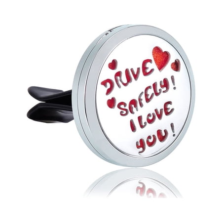 Anavia Drive Safely Aromatherapy Essential Oil Car Vent Clip with Gift Box