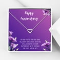 thumbnail image 1 of Anavia Happy Anniversary Gift Necklace,Wedding Anniversary Gift for Wife,Express Love Card Jewelry Gift-[Silver Mini Crystal Heart, Royal Purple Gift Card], 1 of 3