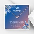 thumbnail image 1 of Anavia Happy Birthday Gifts Stainless Steel Fashion Necklace Birthday Card Jewelry Gift for Her, Birthday Gift for Friend-[Rose Gold Mini Crystal Heart,Blue-Orange Gift Card], 1 of 3