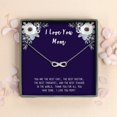thumbnail image 1 of Anavia "I Love You Mom" Mother's Day 925 Sterling Silver Necklace With Gift Card, First Mother's Day Gift from Daughter, Gift for Mother Handmade Jewelry, 1 of 3