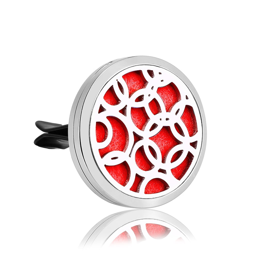 Anavia Large Bubbles Aromatherapy Essential Oil Car Vent Clip with Gift Box