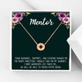 thumbnail image 1 of Anavia Mentor Compass Necklace, Compass Jewelry, Mentor Gift, Jewelry Gift, Gifts for Teachers, Gift for Boss, Birthday Gift, Christmas Gift for Her, Compass Necklace with Wish Card -[Rose Gold], 1 of 5