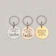 thumbnail image 1 of Anavia Metal Stainless Steel Round Name - Good Boy Girl - Birth Year Birthday Holiday Christmas Engraved Dog Cat ID Tag, Rose Gold, 1 of 9