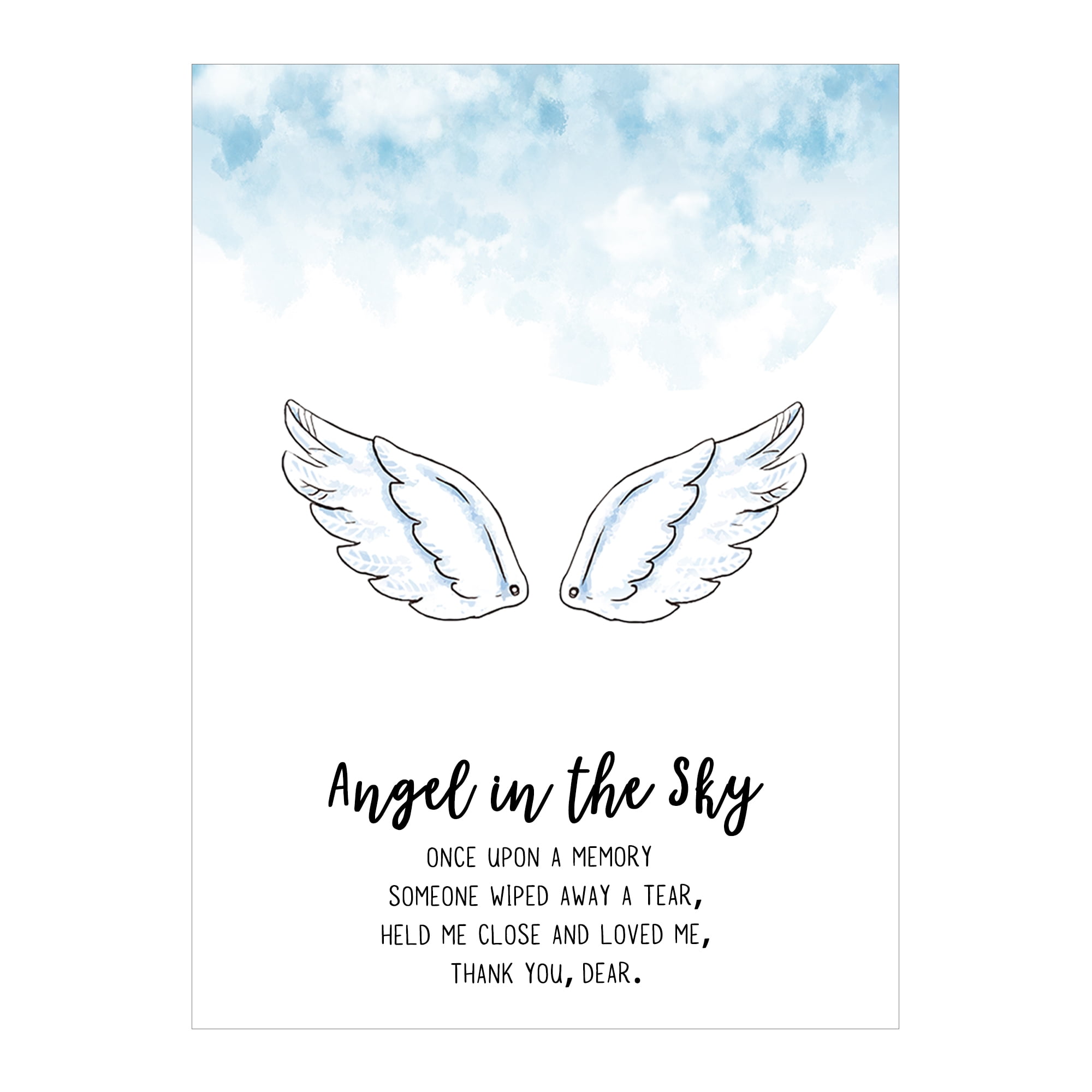 Anavia Mini Heart Cremation Jewelry Stainless Steel Keepsake Memorial Urn Necklace for Human with"Angel in the Sky" Comfort Card-[Silver]