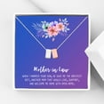 thumbnail image 1 of Anavia Mother in Law Gift, Mother of the Groom Gift, Jewelry and Card Gift for Mother in Law, Mother's Day Gift, Necklace and Card Gift [Silver and Rose Gold Cube,Blue-Purple Gradient], 1 of 3