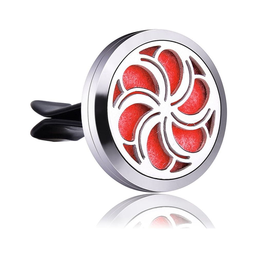 Anavia Plumeria Aromatherapy Essential Oil Car Vent Clip with Gift Box
