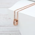 thumbnail image 1 of Anavia See You Cremation Necklace for Ashes, Mini See Through Urn Necklace, Mini Cube Cremation Pendant, Cremation Jewelry, Memorial Jewelry, Mini Urn-[Rose Gold], 1 of 7