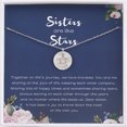 thumbnail image 1 of Anavia Sisters Necklace Birthday Gift for Big Sister, Sisters are like Stars, Two Sisters Necklace with Card, 1 of 8